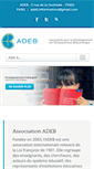 Mobile Screenshot of adeb-asso.org